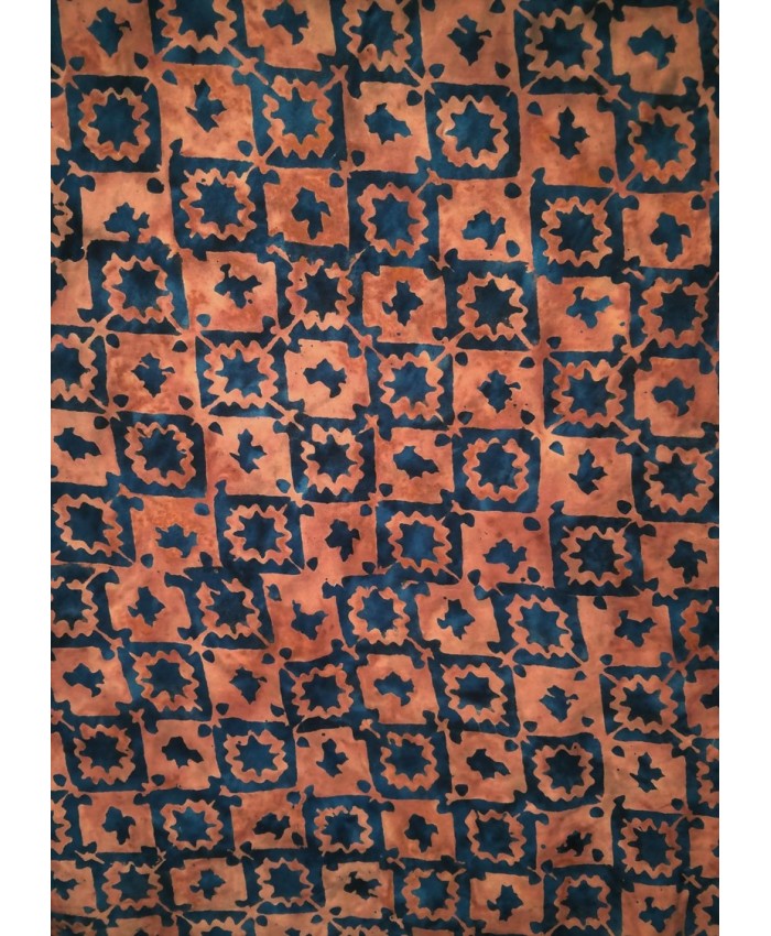 .38 YD- Starry Patchwork in Rust- REMNANT